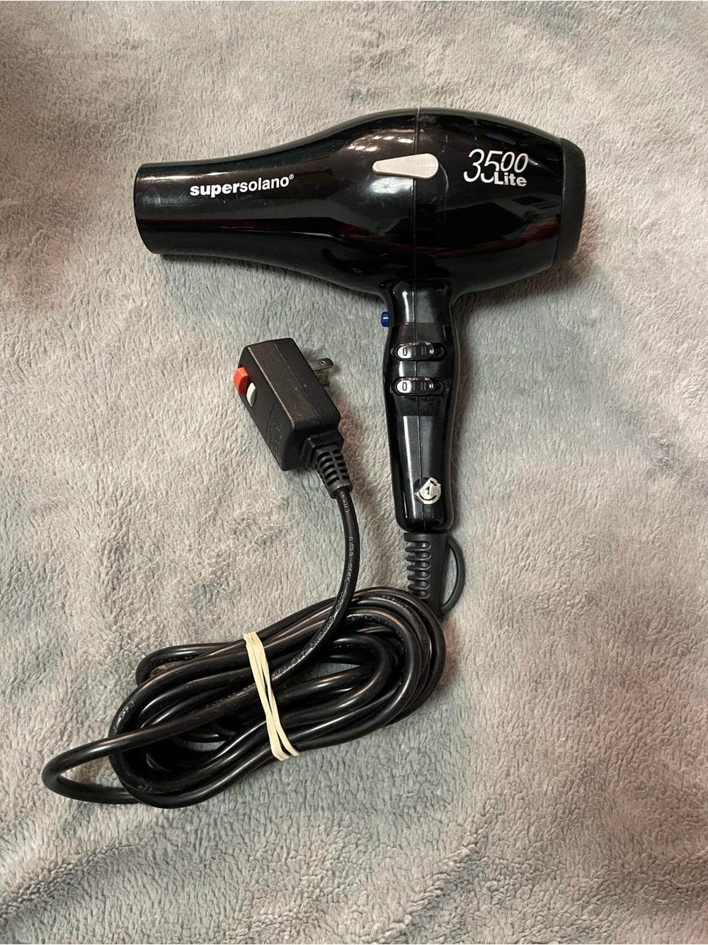 Supersolano 3500 Lite Black Hair Dryer